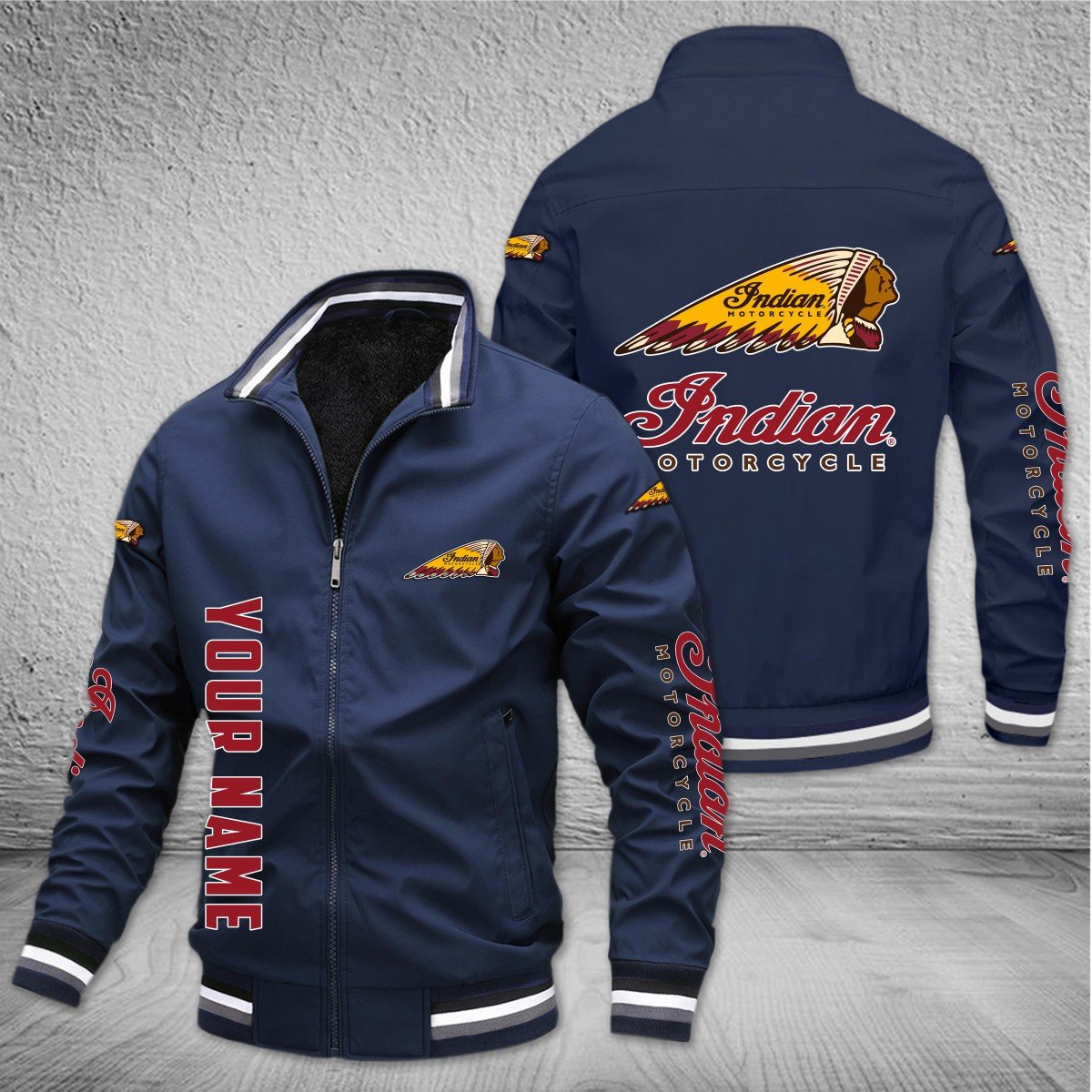 Indian Motorcycle Leichte Windjacke – Bild 2