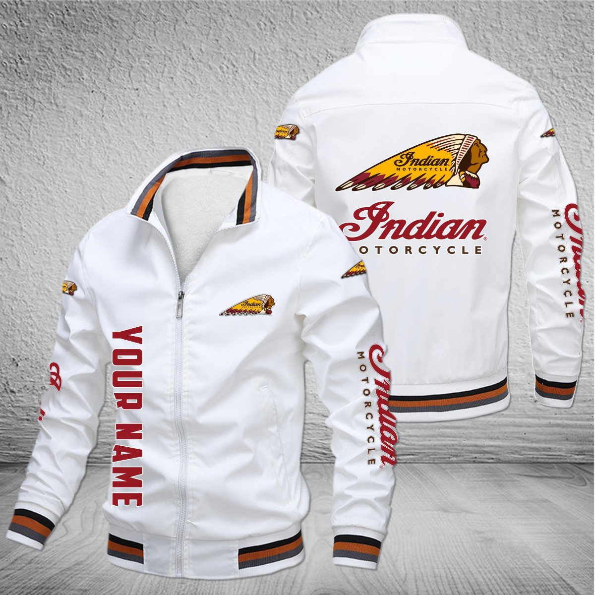 Indian Motorcycle Leichte Windjacke – Bild 4