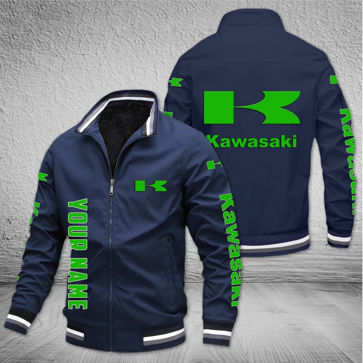 Kawasaki Leichte Windjacke – Bild 3
