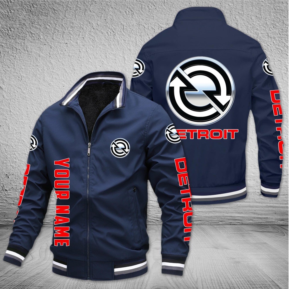 Detroit Diesel Leichte Windjacke – Bild 2