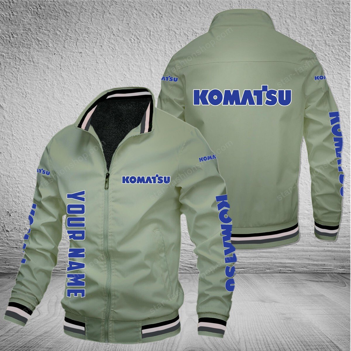 Komatsu Leichte Windjacke – Bild 5