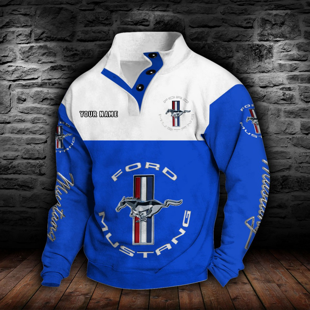 Ford Mustang Stehkragen-Sweatshirt – Bild 3