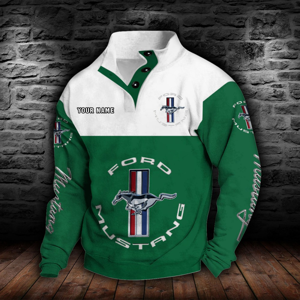 Ford Mustang Stehkragen-Sweatshirt – Bild 4