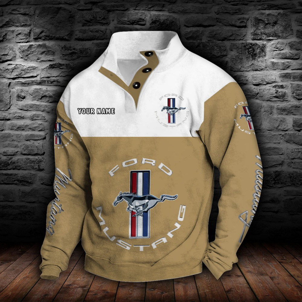 Ford Mustang Stehkragen-Sweatshirt – Bild 6