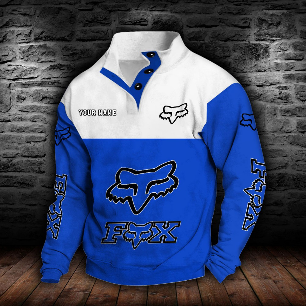 Fox Racing Stehkragen-Sweatshirt – Bild 3