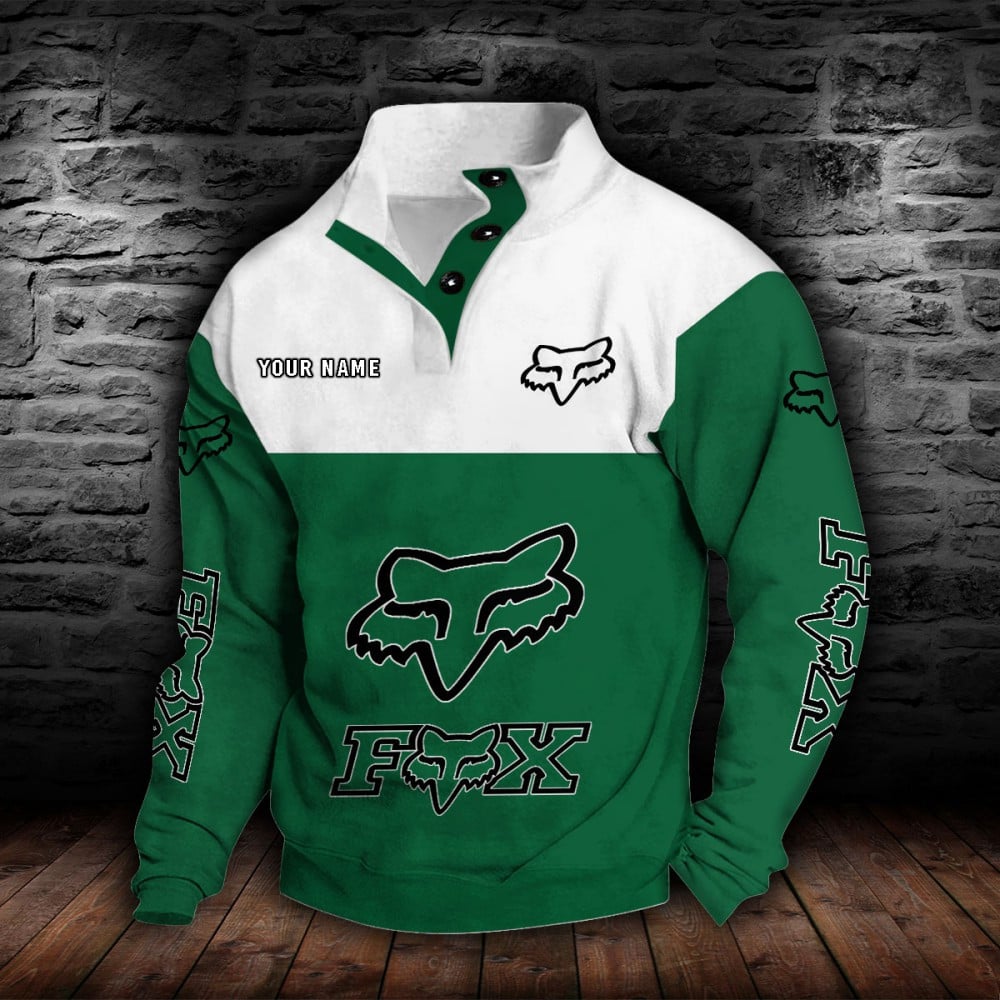 Fox Racing Stehkragen-Sweatshirt – Bild 4