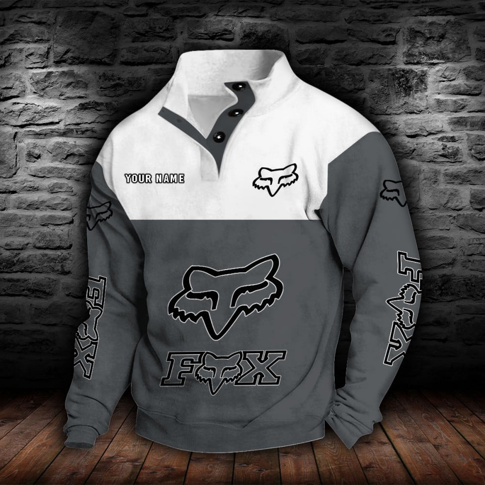 Fox Racing Stehkragen-Sweatshirt – Bild 5