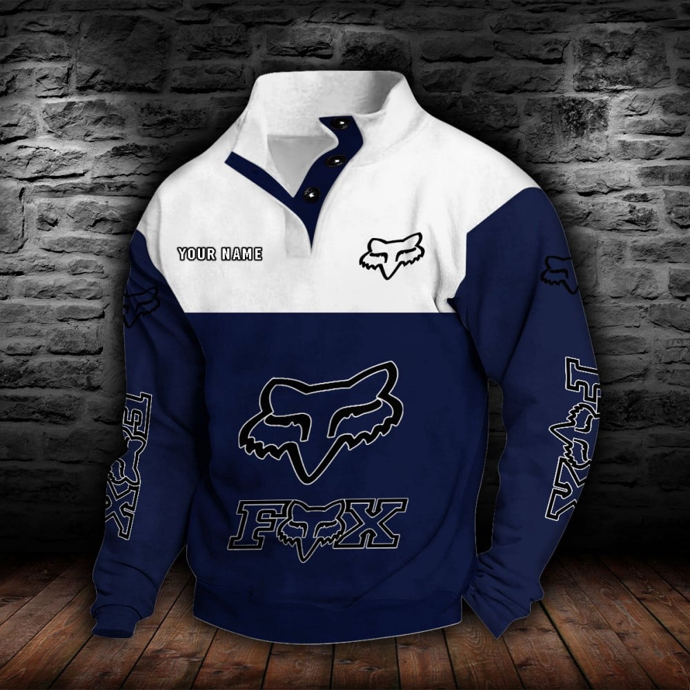 Fox Racing Stehkragen-Sweatshirt – Bild 7