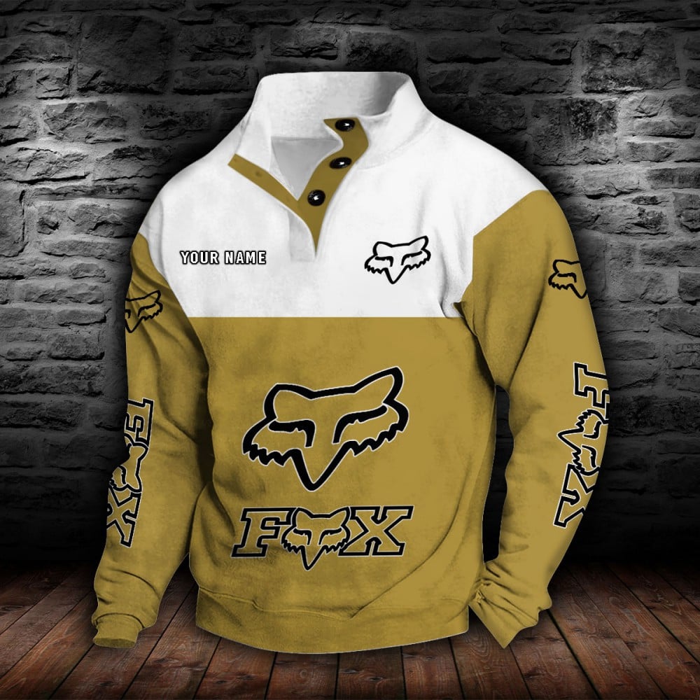 Fox Racing Stehkragen-Sweatshirt – Bild 9