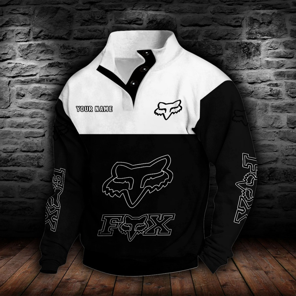 Fox Racing Stehkragen-Sweatshirt – Bild 2