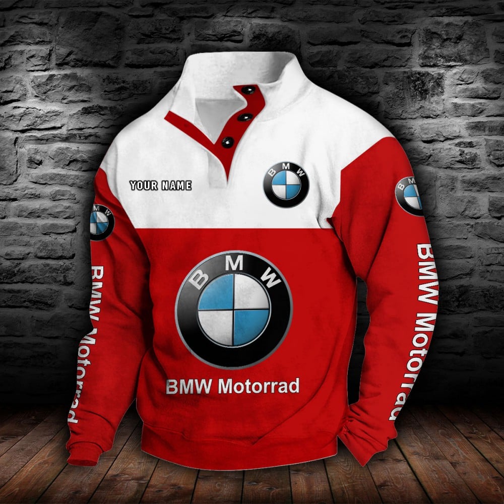 BMW Motorrad Stehkragen-Sweatshirt – Bild 7