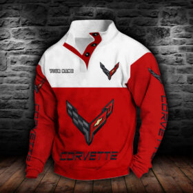 Chevrolet Corvette Stehkragen-Sweatshirt