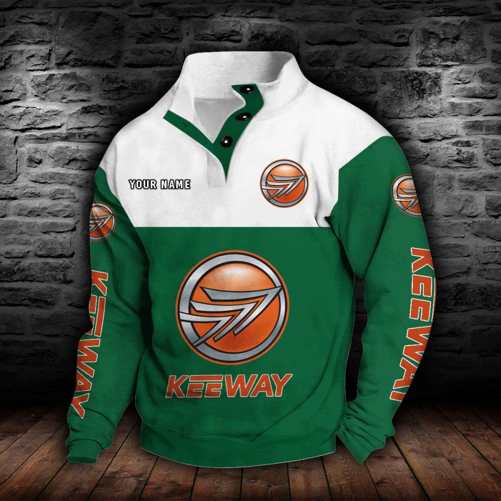 Keeway Motorcycles Stehkragen-Sweatshirt – Bild 4