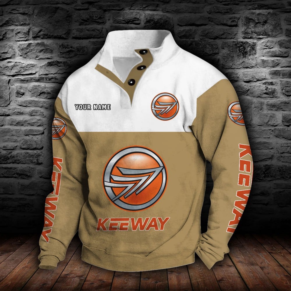 Keeway Motorcycles Stehkragen-Sweatshirt
