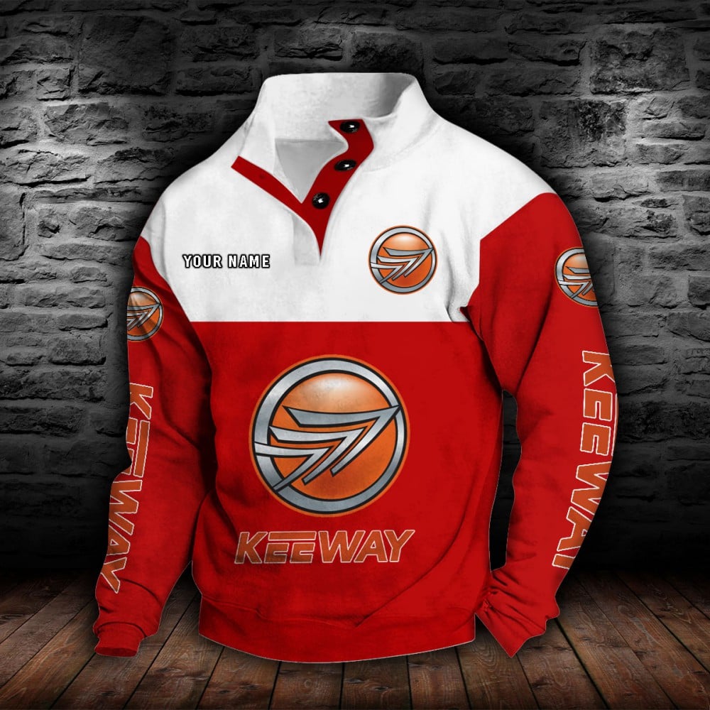 Keeway Motorcycles Stehkragen-Sweatshirt – Bild 7