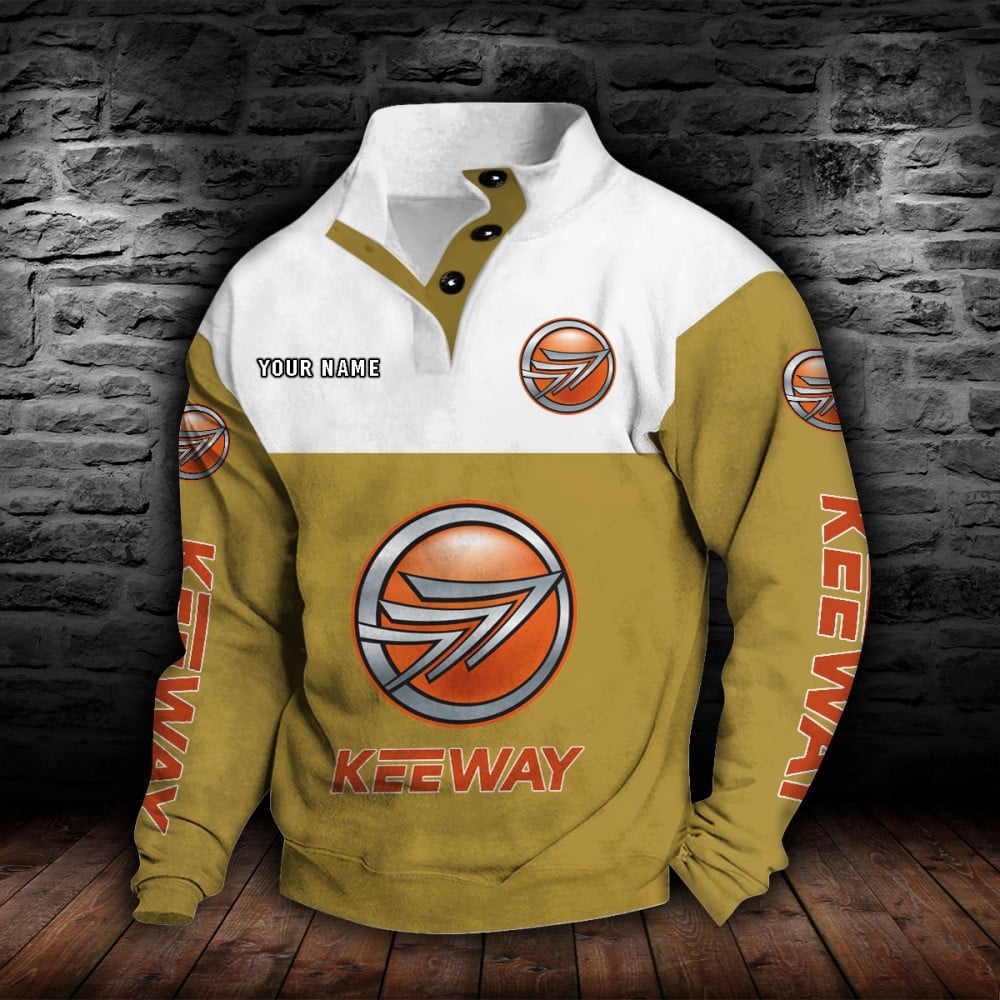 Keeway Motorcycles Stehkragen-Sweatshirt – Bild 9