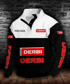 Derbi Motorcycles Stehkragen-Sweatshirt
