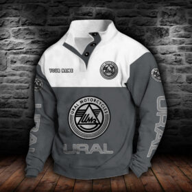 Ural Motorcycles Stehkragen-Sweatshirt