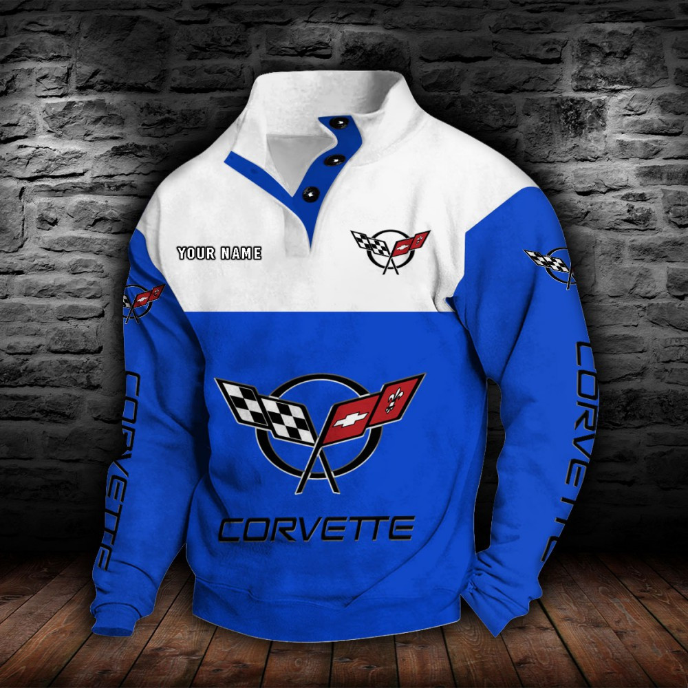 Corvette C5 Stehkragen-Sweatshirt – Bild 3