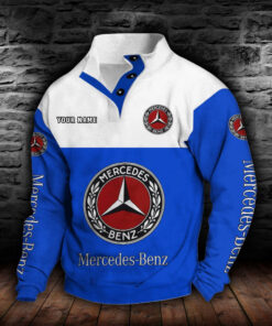 Alternative view of Mercedes-Benz Stehkragen-Sweatshirt