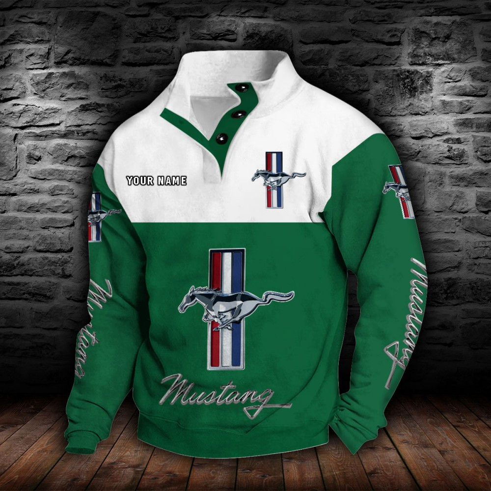Ford Mustang Stehkragen-Sweatshirt – Bild 4