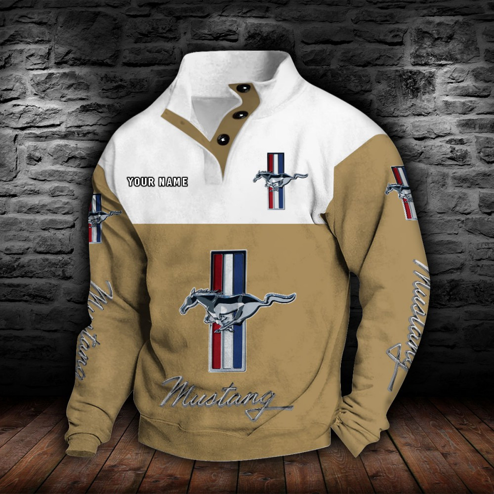 Ford Mustang Stehkragen-Sweatshirt – Bild 6