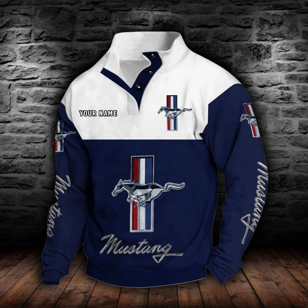 Ford Mustang Stehkragen-Sweatshirt – Bild 2