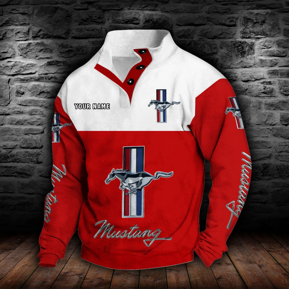 Ford Mustang Stehkragen-Sweatshirt – Bild 7