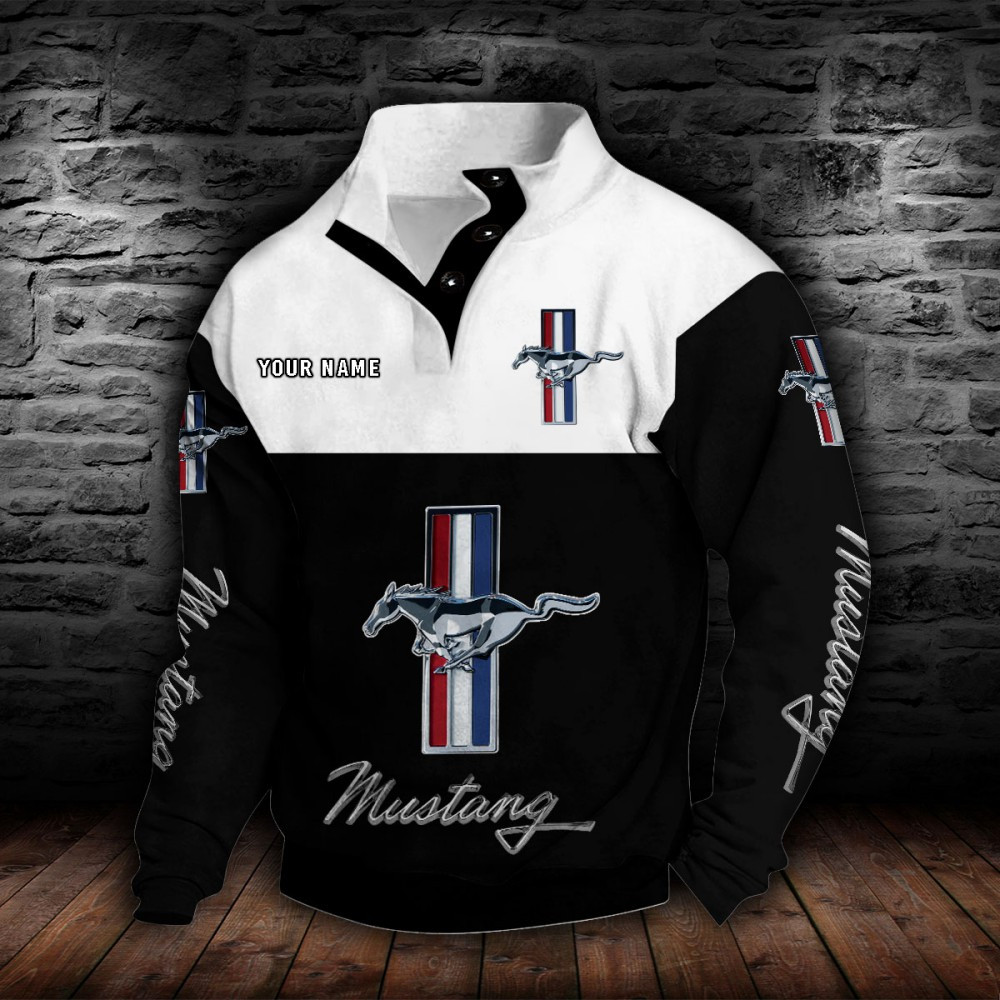Ford Mustang Stehkragen-Sweatshirt