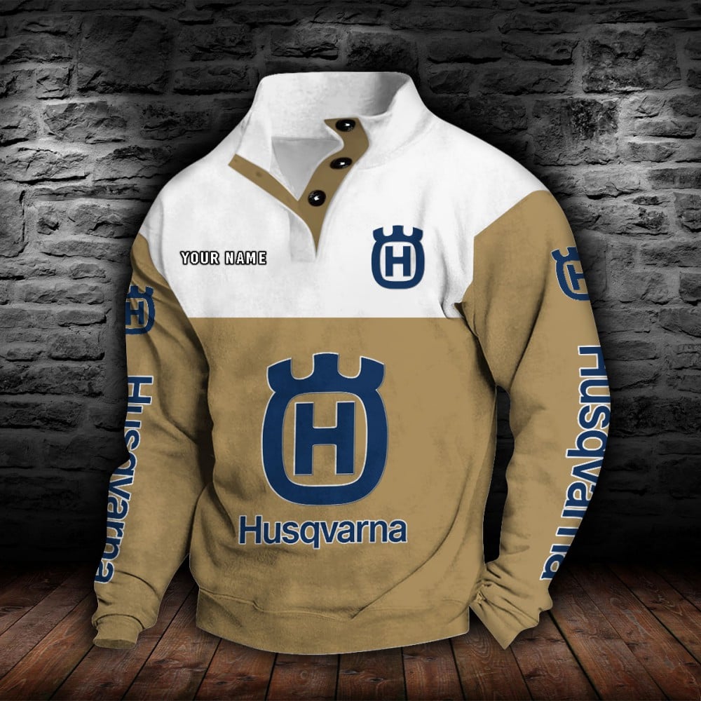 Husqvarna Motorcycles Stehkragen-Sweatshirt – Bild 6