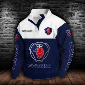 Scania Stehkragen-Sweatshirt