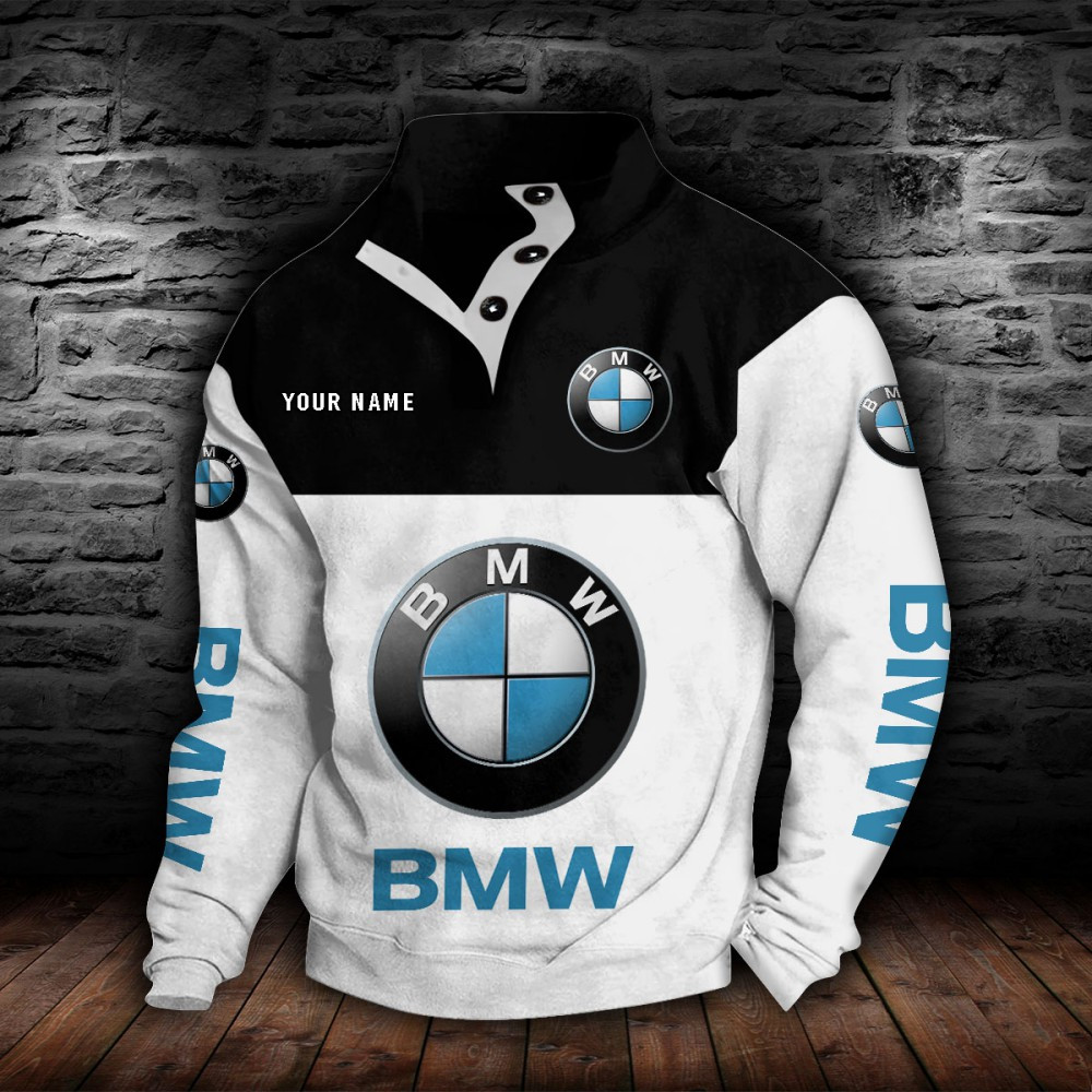 BMW Car Stehkragen-Sweatshirt – Bild 8