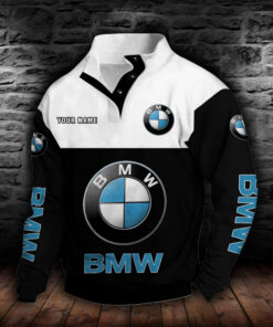 Alternative view of BMW Car Stehkragen-Sweatshirt