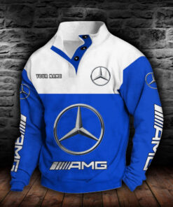 Alternative view of Mercedes-AMG Stehkragen-Sweatshirt