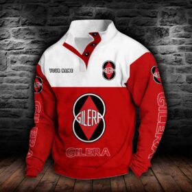 Gilera Motorcycles Stehkragen-Sweatshirt