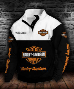 Harley-Davidson Stehkragen-Sweatshirt