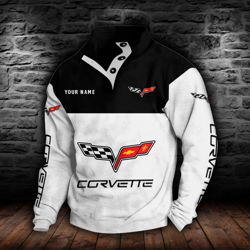 Corvette C6 Stehkragen-Sweatshirt