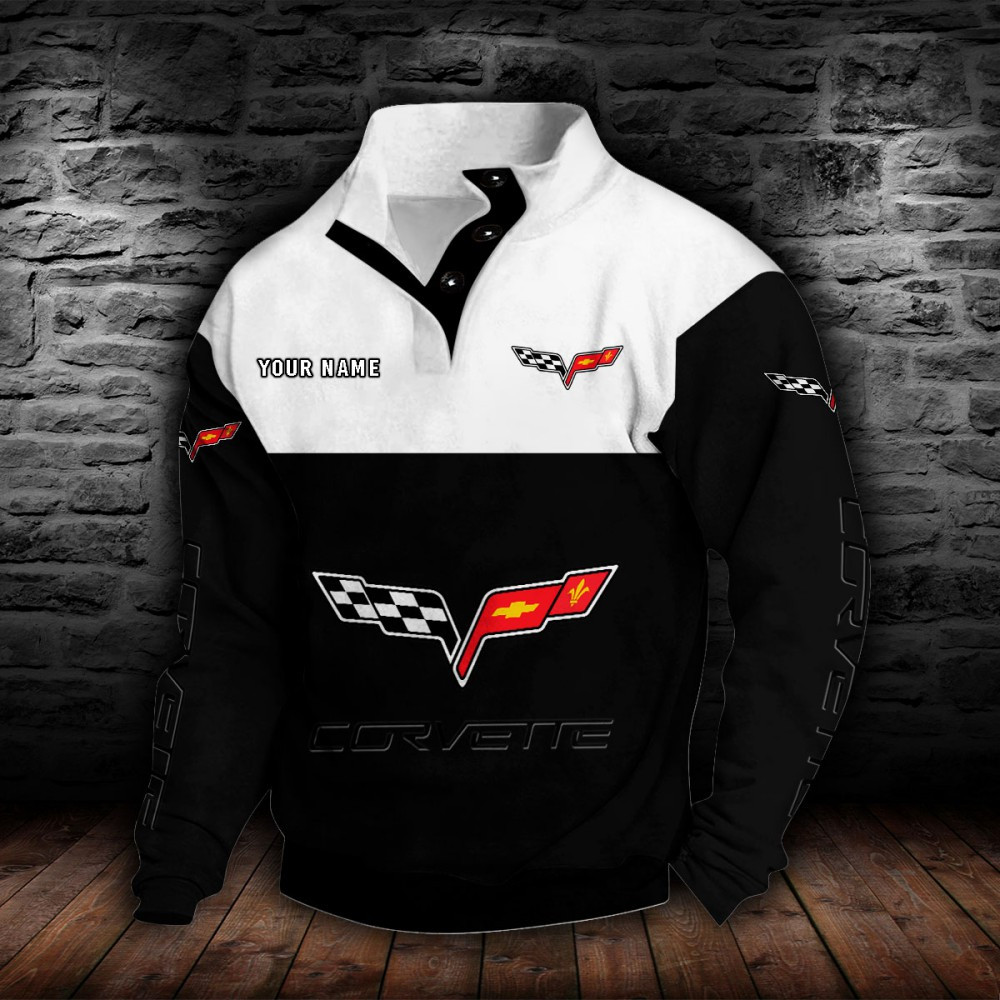 Corvette C6 Stehkragen-Sweatshirt – Bild 2