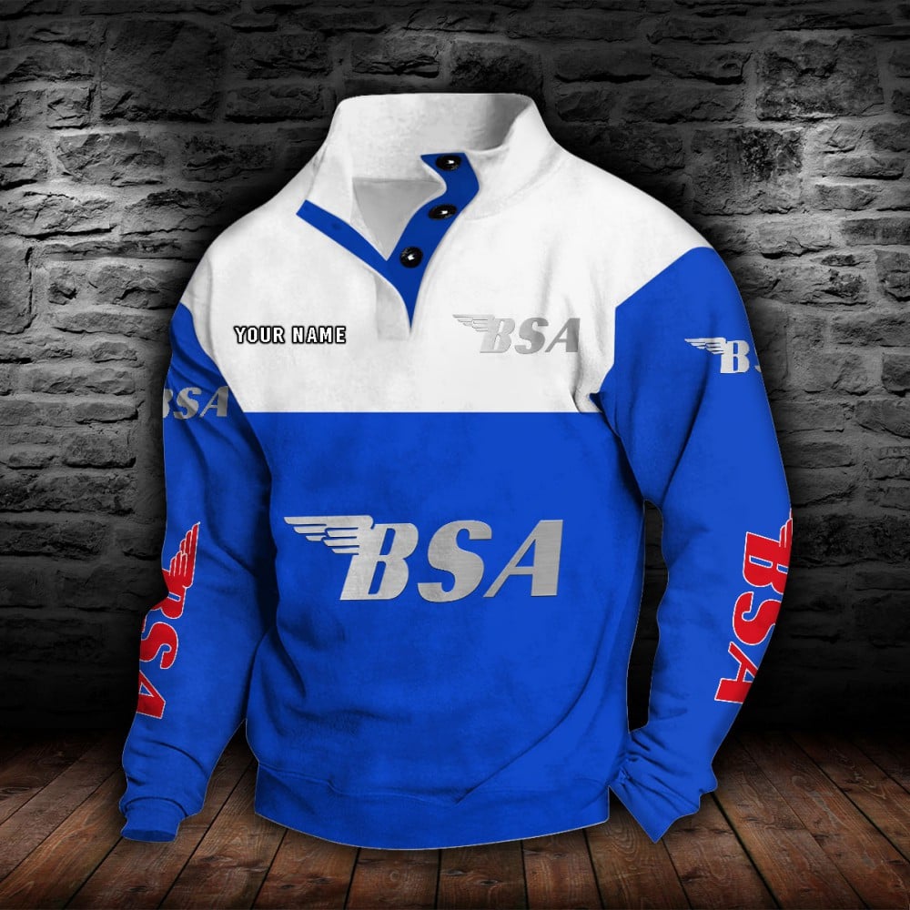 BSA Motorcycles Stehkragen-Sweatshirt – Bild 3