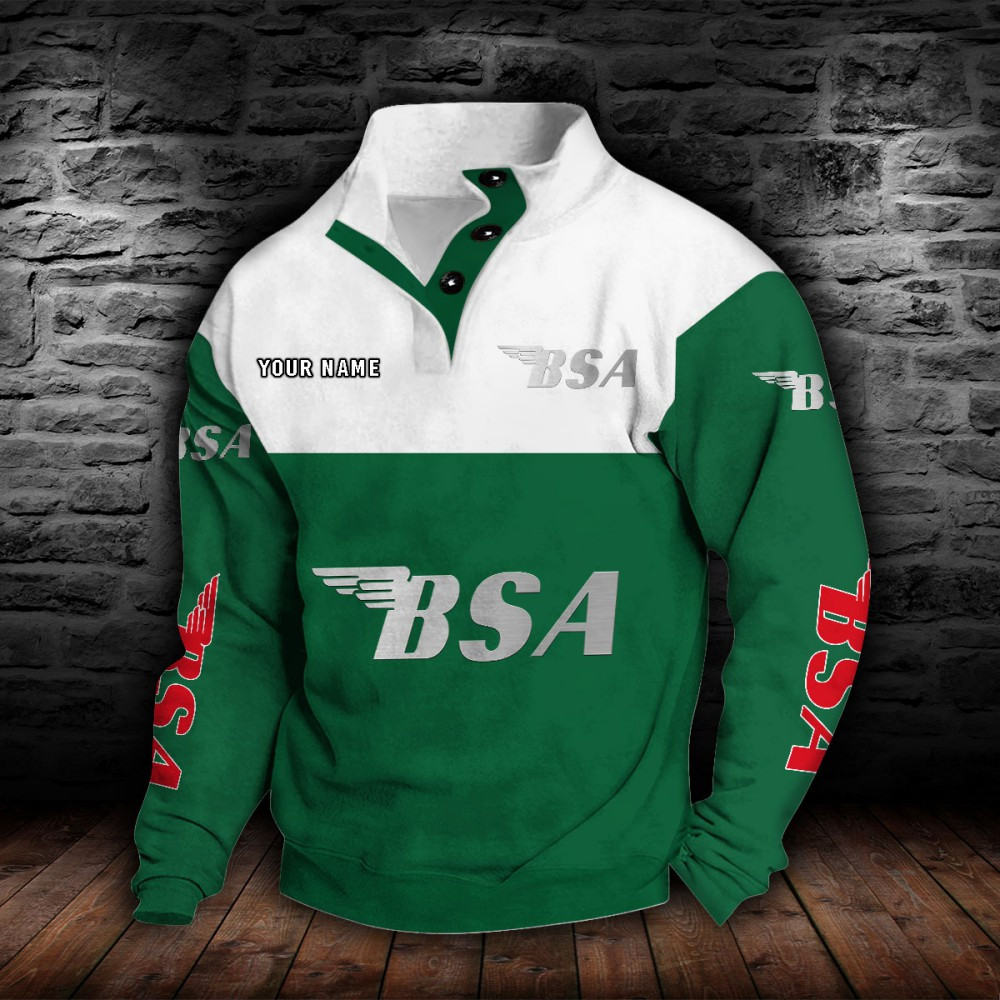 BSA Motorcycles Stehkragen-Sweatshirt – Bild 4