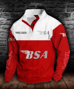 BSA Motorcycles Stehkragen-Sweatshirt