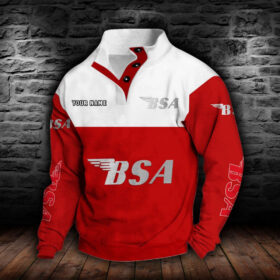 BSA Motorcycles Stehkragen-Sweatshirt