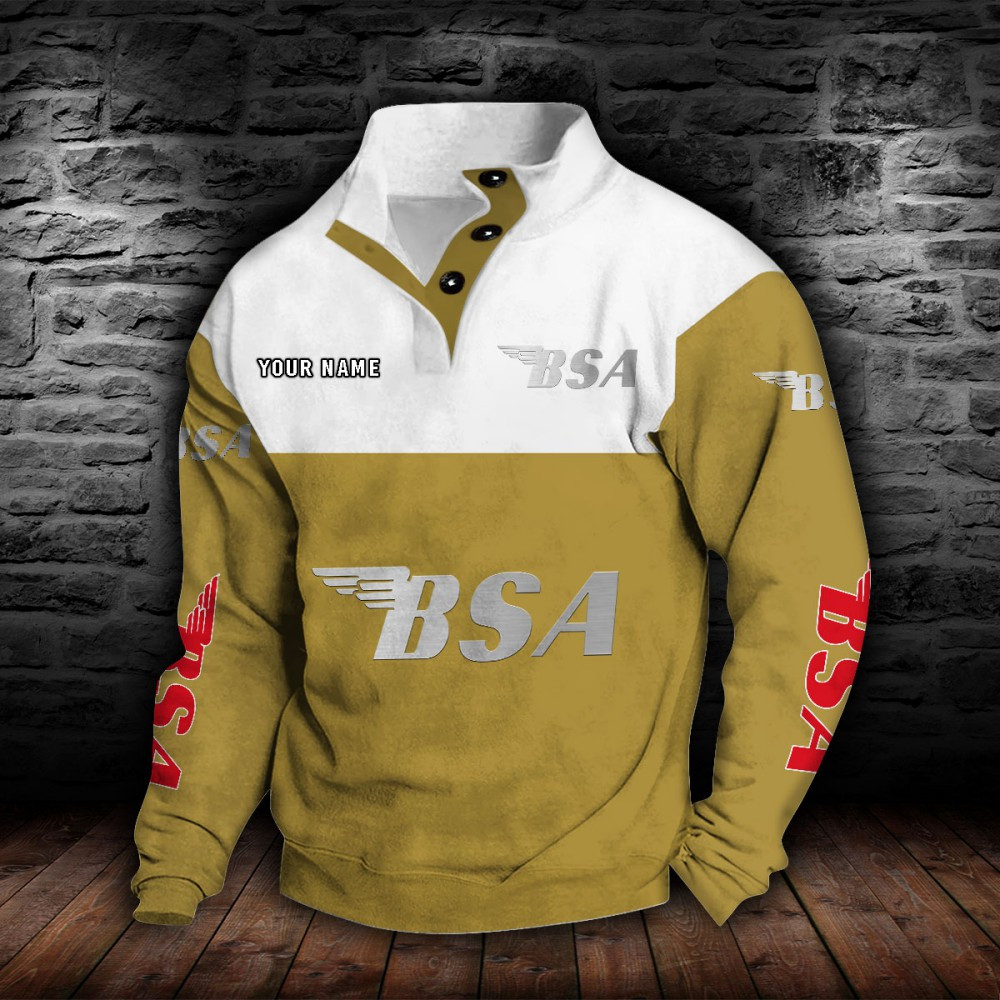 BSA Motorcycles Stehkragen-Sweatshirt – Bild 9