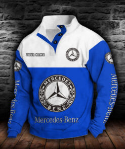 Alternative view of Mercedes-Benz Stehkragen-Sweatshirt