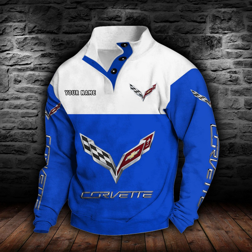 Corvette C7 Stehkragen-Sweatshirt – Bild 3