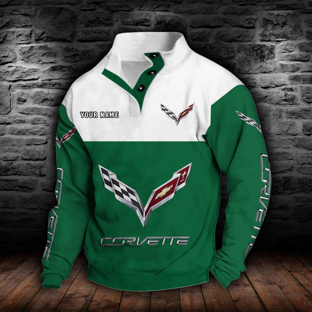 Corvette C7 Stehkragen-Sweatshirt – Bild 4
