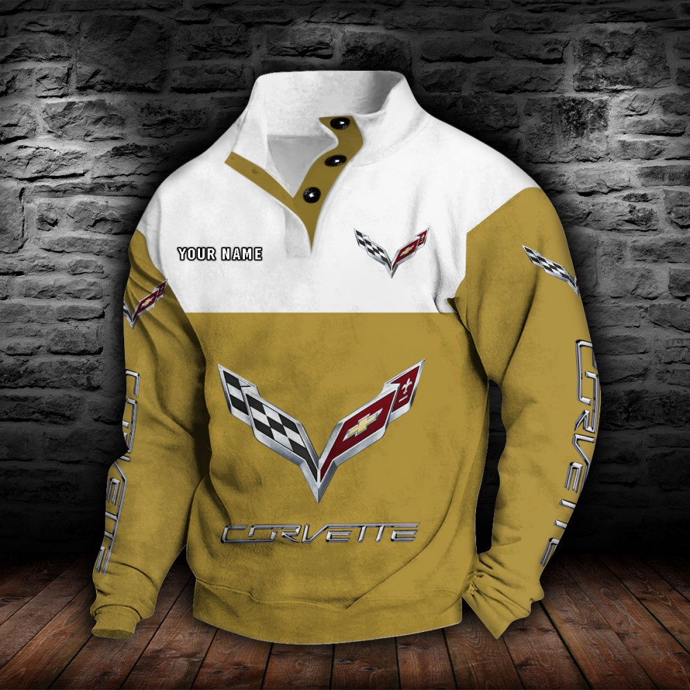 Corvette C7 Stehkragen-Sweatshirt – Bild 9