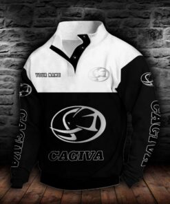 Alternative view of Cagiva Motorcycles Stehkragen-Sweatshirt
