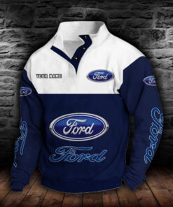 Ford Stehkragen-Sweatshirt