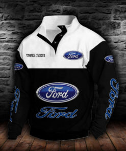 Alternative view of Ford Stehkragen-Sweatshirt